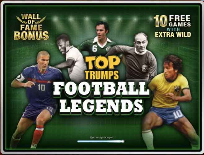 Игровые автоматы Top Trumps Football Legends